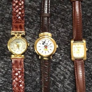 Lot of 3 watches.. Like New!!